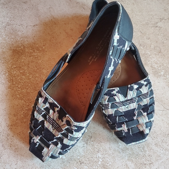 •Tom's alpargata huarache multi-woven slip-on•Women's size 6 US/36 EU - Picture 4 of 11